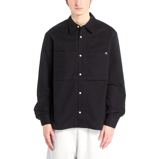 Calvin Klein Ανδρικό πουκάμισο Cotton Twill Relaxed Overshirt
